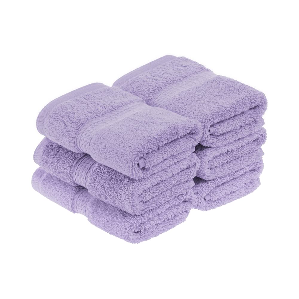 SUPERIOR Egyptian Cotton Plush & Absorbent, Hand Towel Set of 4, Cream