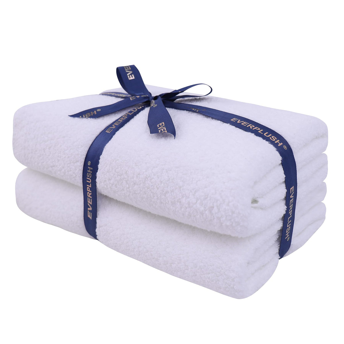 Everplush Diamond Jacquard 6 Pieces Bath Towel Set, Luxury Super Soft Oversized everplush Towels, Highly Absorbent Diamond Jacquard Quick Dry Bath Towel for Bathroom Grey Towel Set