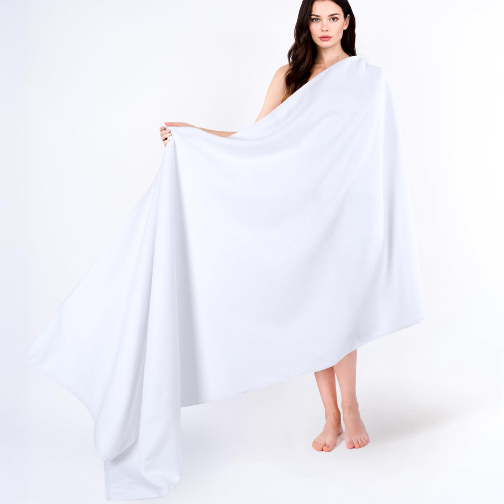 Cotton Paradise 100% Cotton Turkish Towel Set, Soft Absorbent Quick Dry, 6 Piece Towel Set, Navy Blue