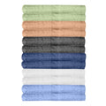 KAHAF Collection 6-Pack Bath Towels - Lightweight - Extra Absorbent - 100% Cotton - Shower towels (Multi, 27 inchesx54 inches)
