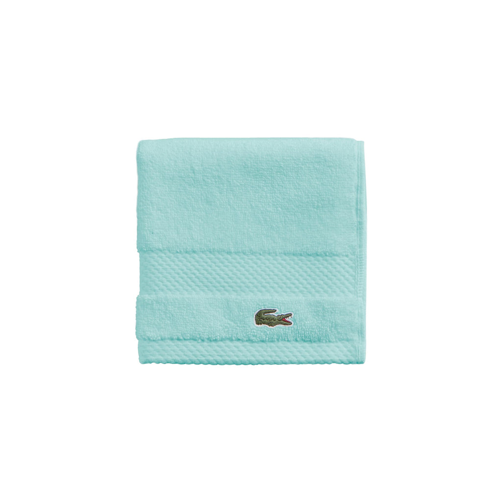 Lacoste Heritage 100% Supima Cotton Bath Towel 30" x 54", Celestial