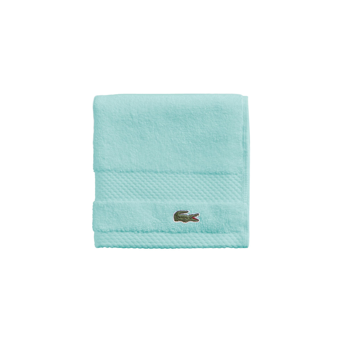 Lacoste Heritage 100% Supima Cotton Bath Towel 30" x 54", Celestial