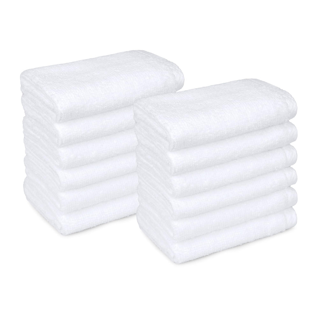 Amazon Basics Lightweight Quick-Dry Hand Towels, 100% Cotton, 28" x 16", Seafoam Green, 8-Pack