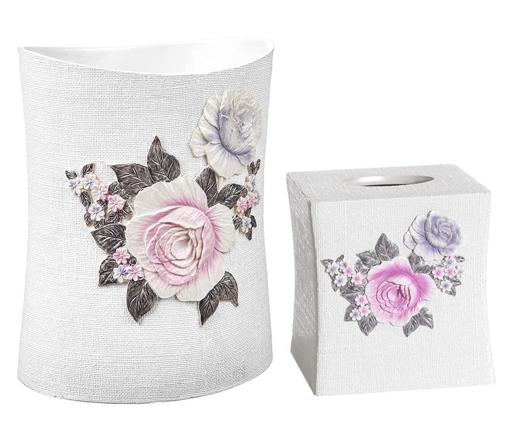 Zahari Home Spindle Modern Bathroom Towel Set - 3 Piece Bath, Hand, and Wash Towels - Classic Luxury Contemporary Decor - Beautiful Gold Unique Design Bath Ensemble
