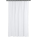 Amazon Basics Lightweight Super Soft Easy Care Microfiber Waffle Texture Shower Curtain , 72" x 72", White