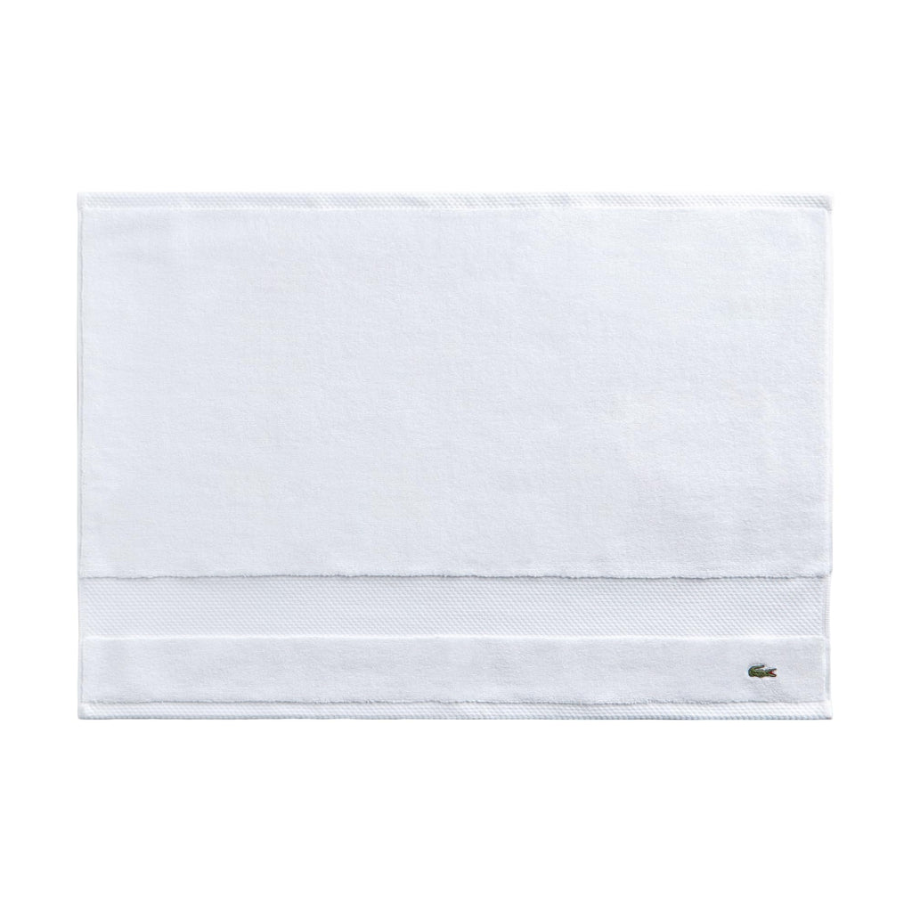 Lacoste Heritage 100% Supima Cotton Bath Towel 30" x 54", Celestial