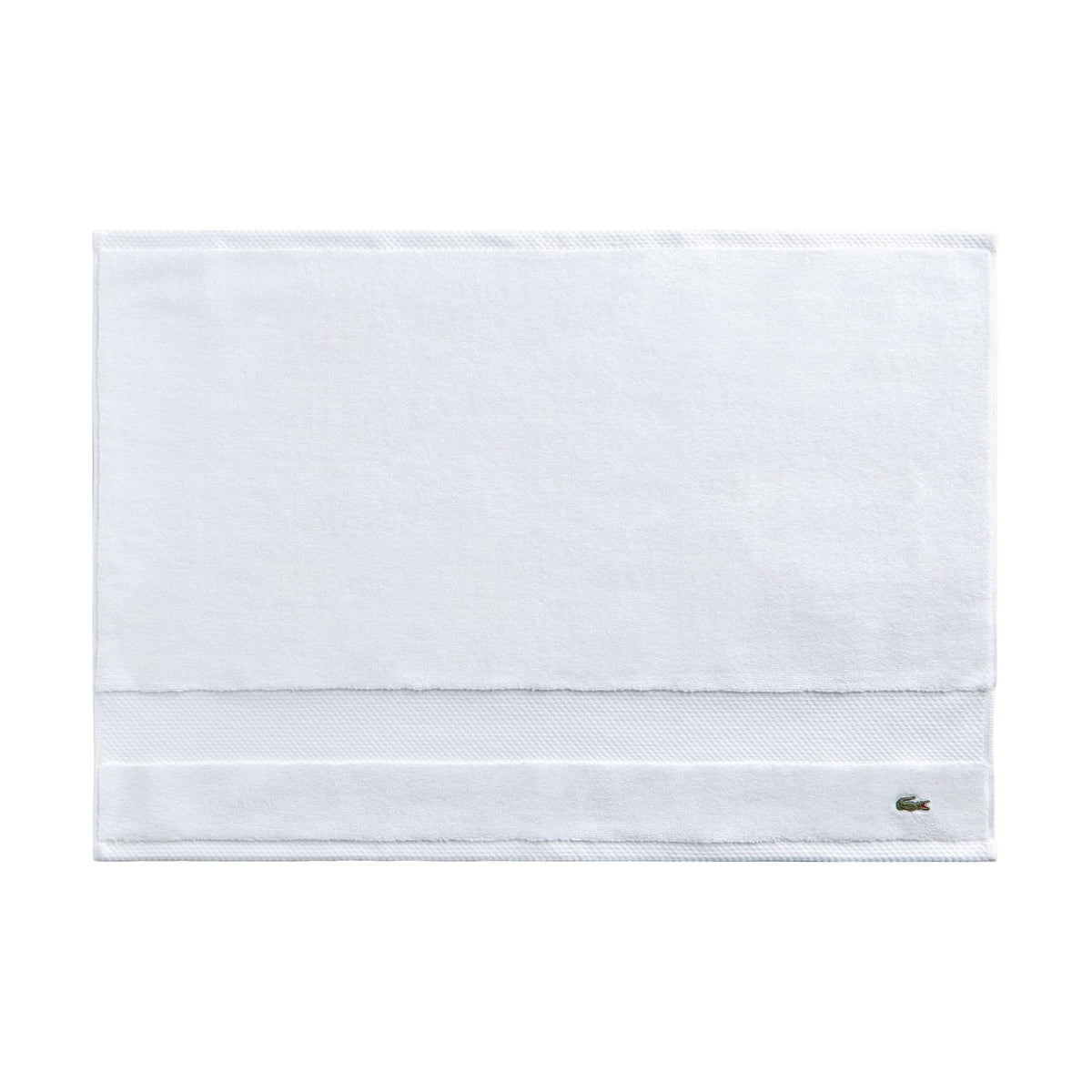 Lacoste Heritage 100% Supima Cotton Bath Towel 30" x 54", Celestial