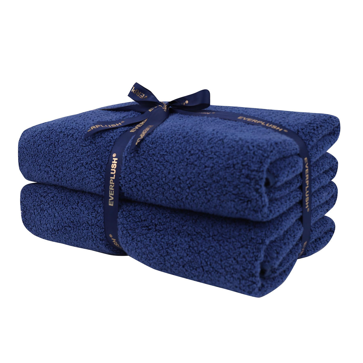 Everplush Diamond Jacquard 6 Pieces Bath Towel Set, Luxury Super Soft Oversized everplush Towels, Highly Absorbent Diamond Jacquard Quick Dry Bath Towel for Bathroom Grey Towel Set