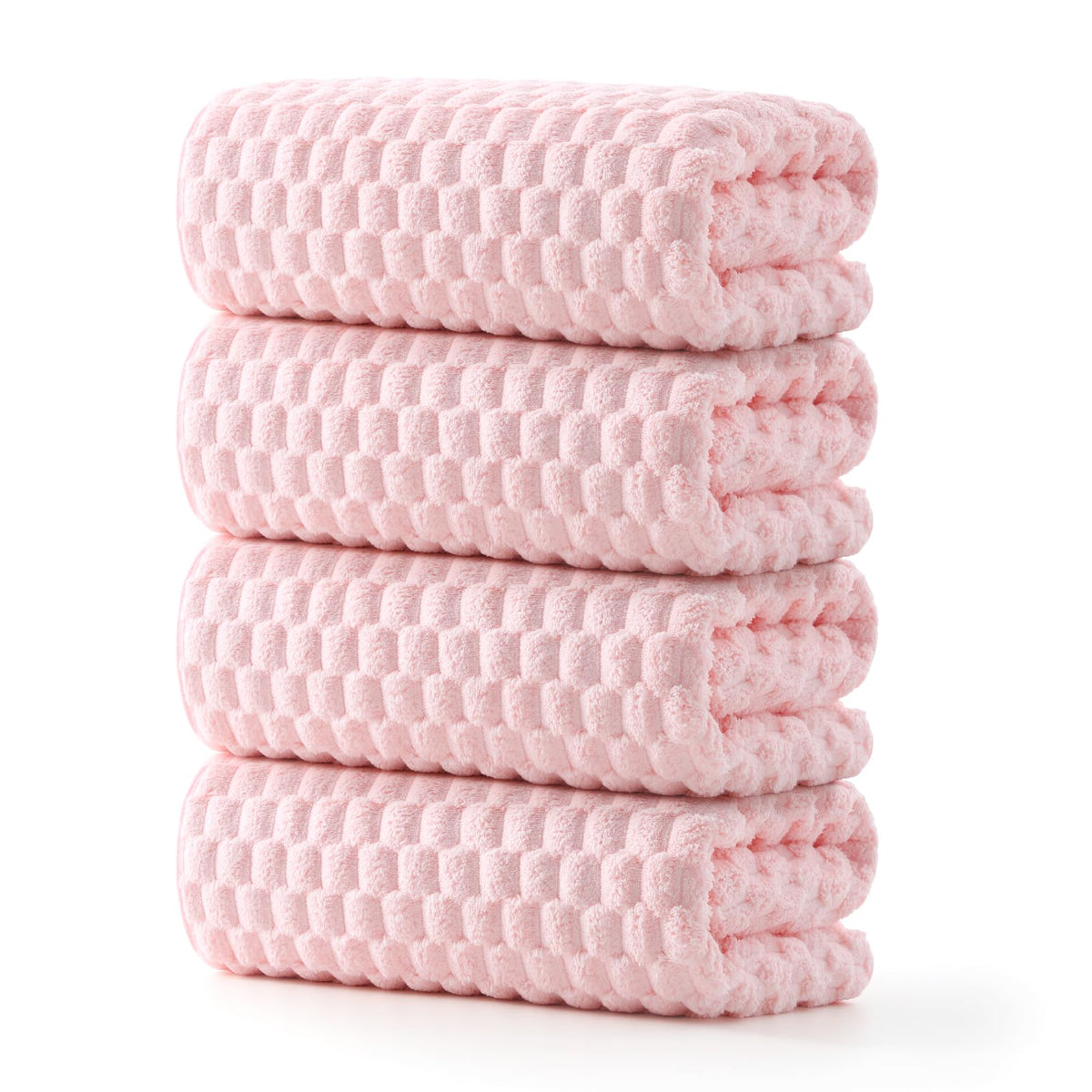 REDKISS 4 Pack Microfiber Bath Towels, Quick Dry, Super Soft, 27"x55"