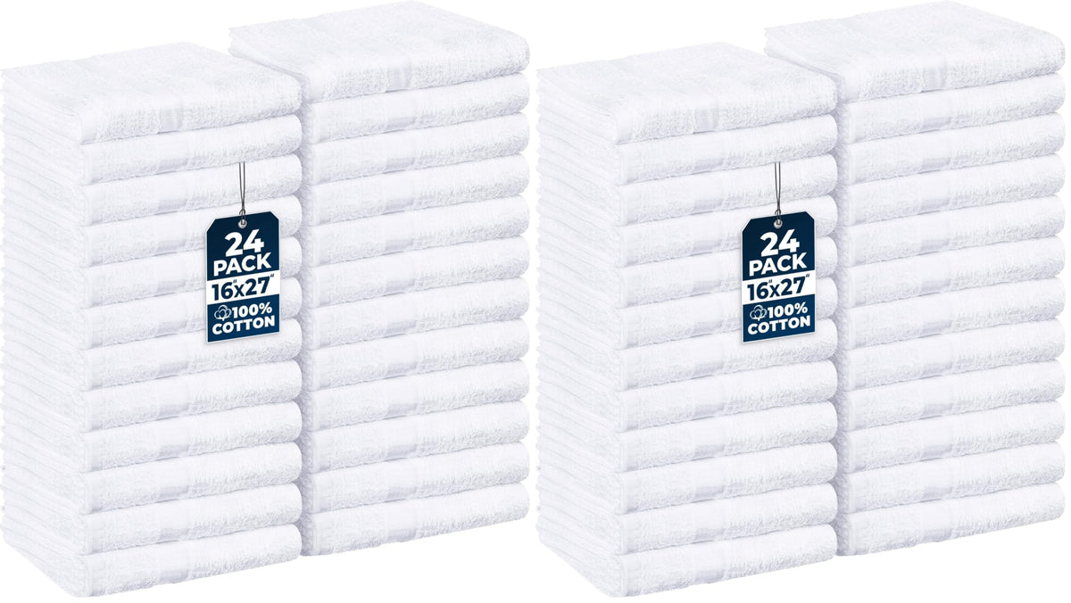 Utopia Towels Salon Towels, Pack of 12, 16x27 in, 100% Cotton, Grey