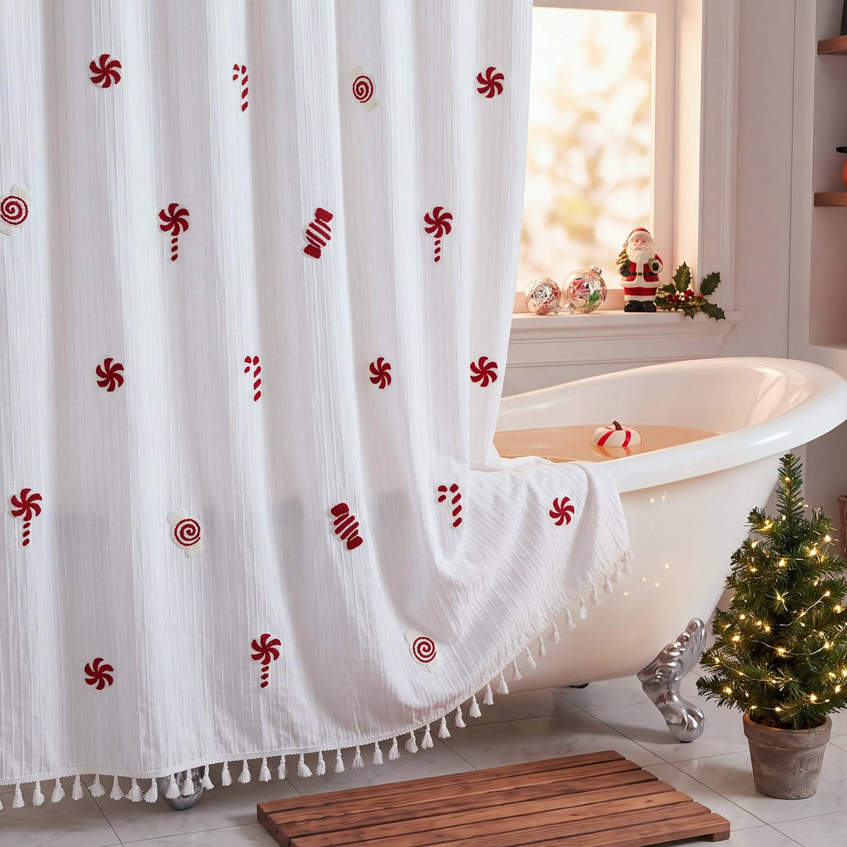 Mindsoft Fall Pumpkin Shower Curtain Bathroom Decor