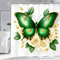 Halloween Shower Curtain Spooky Bathroom Cute Funny Shower Curtains Ghost Shower Curtain 72x72 Inch Waterproof Polyester Insulated Home Decor Set Halloween Bathroom Decor