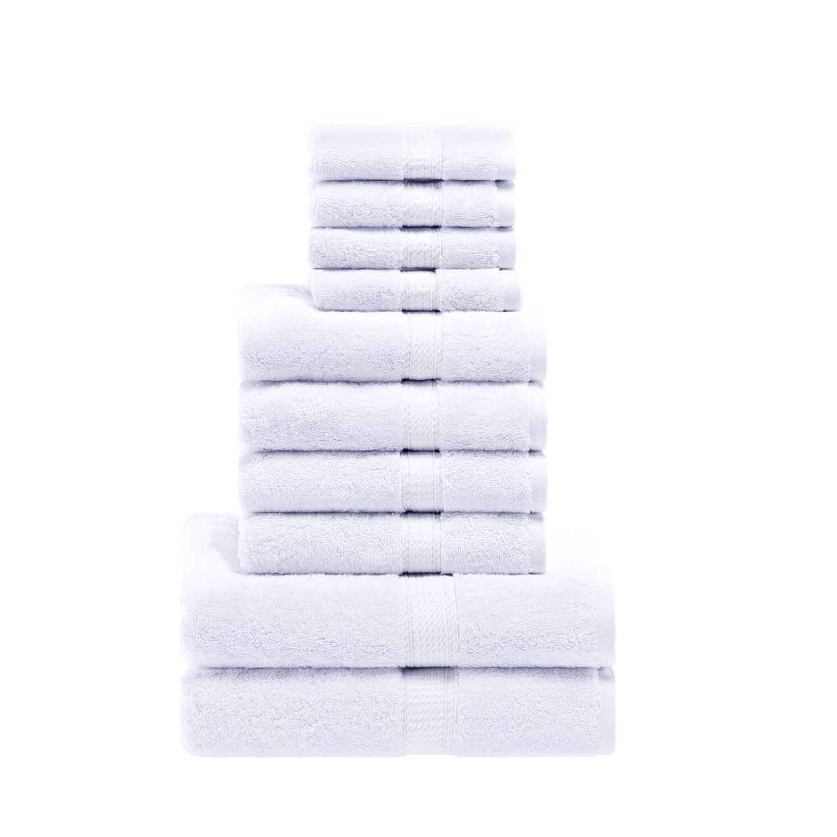 SUPERIOR Egyptian Cotton Plush & Absorbent, Hand Towel Set of 4, Cream