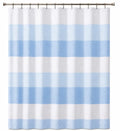 Dainty Home Ombre Waffle Weave Shower Curtain 70 x 72 Blush Textured Fabric Shower Curtain, Hotel Style Waffle Weave Bathroom Curtain, Water Resistant Polyester Ombre Shower Curtain