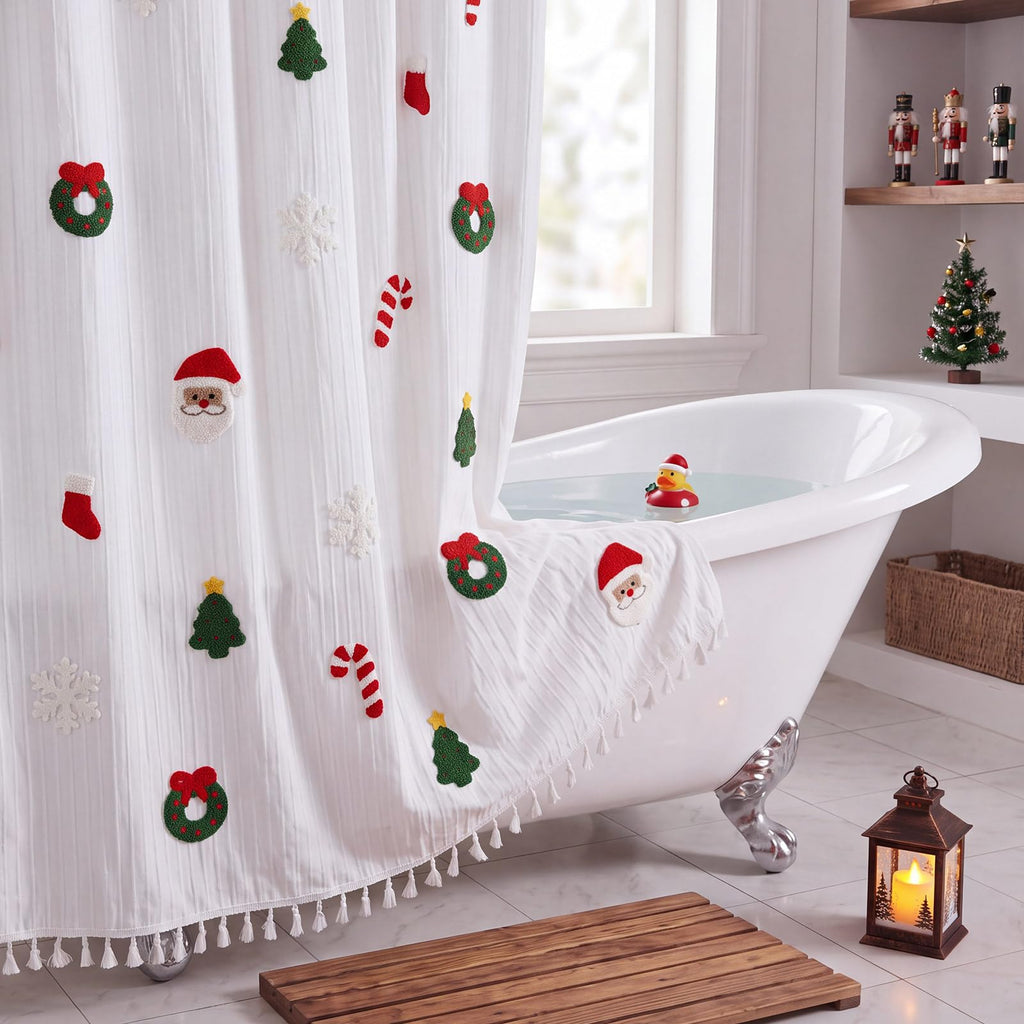 Mindsoft Fall Pumpkin Shower Curtain Bathroom Decor