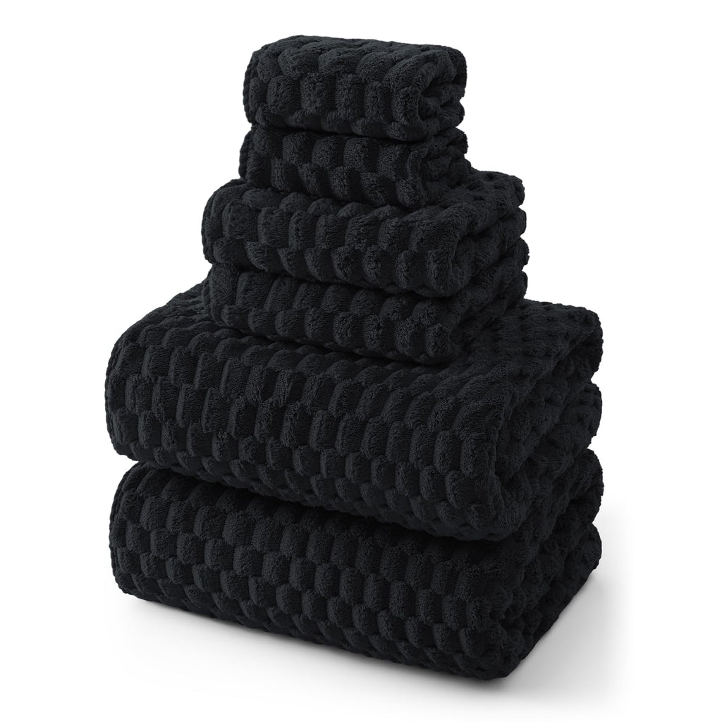 REDKISS 4 Pack Microfiber Bath Towels, Quick Dry, Super Soft, 27"x55"