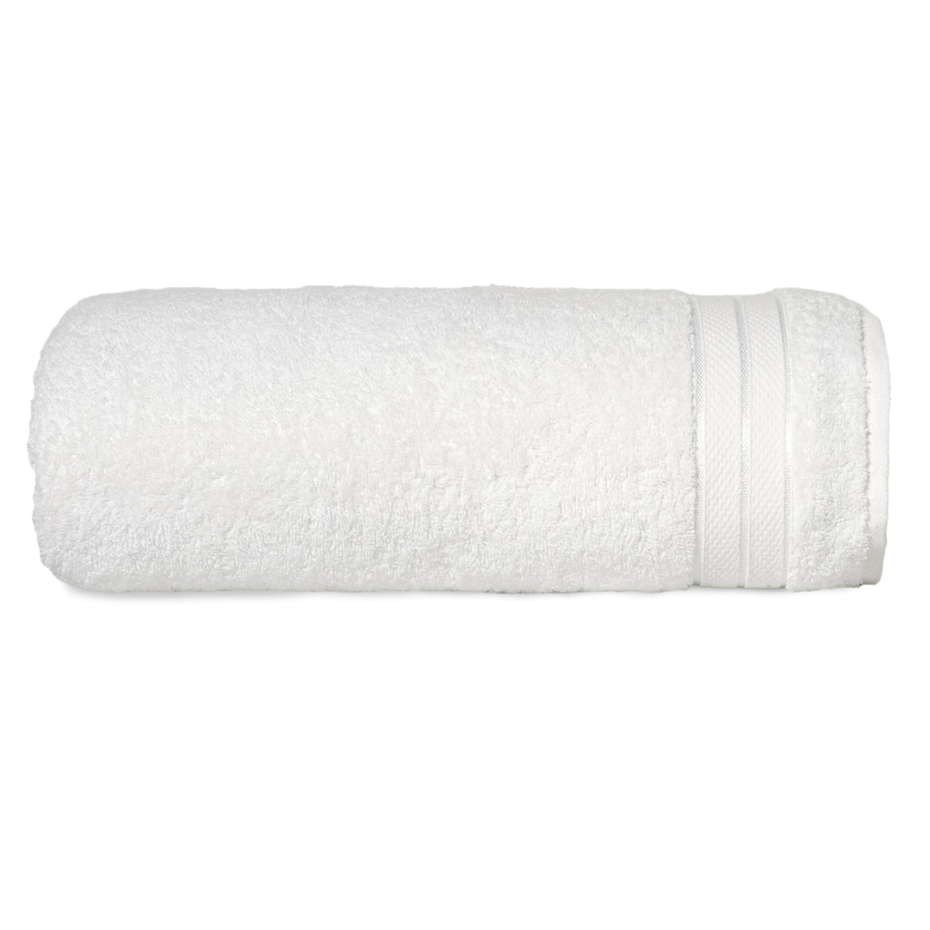 Elegant Comfort Luxury 6-Piece Towel Set, Premium Soft 100% Turkish Cotton, Three Line Popcorn Design 2 Bath Towels, 2 Hand Towels and 2 Washcloths Towel Set-Quick-Drying and Absorbent, Vibrant Orange
