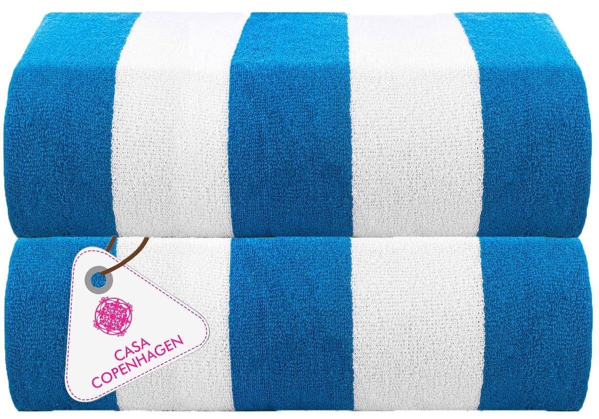 CASA COPENHAGEN 6pcs Bathroom Towel Gift Set, 600GSM, Dark Black