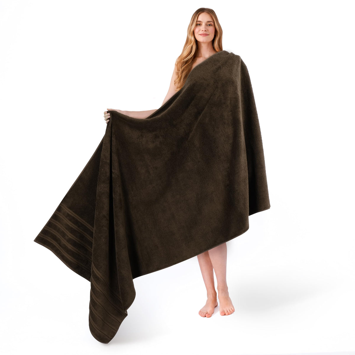 American Soft Linen 100% Cotton Luxury Turkish Towels, 6 Piece Towel Set