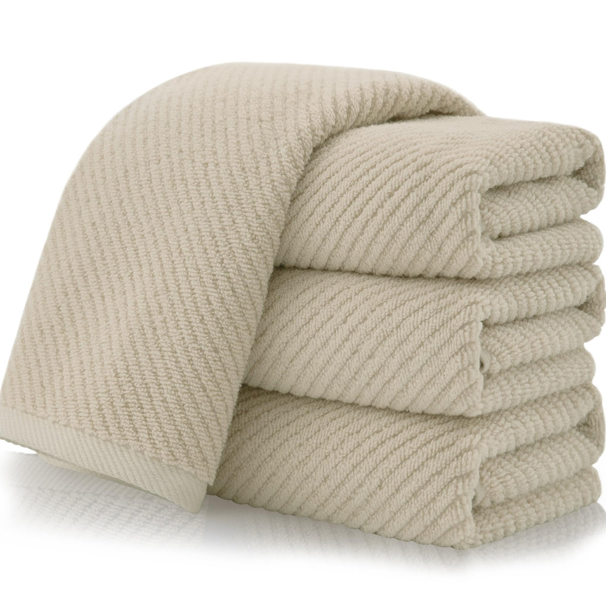 VOOVA & MOVAS Hand Towels for Barthroom, 18x28 in, Soft, Deep Turquoise