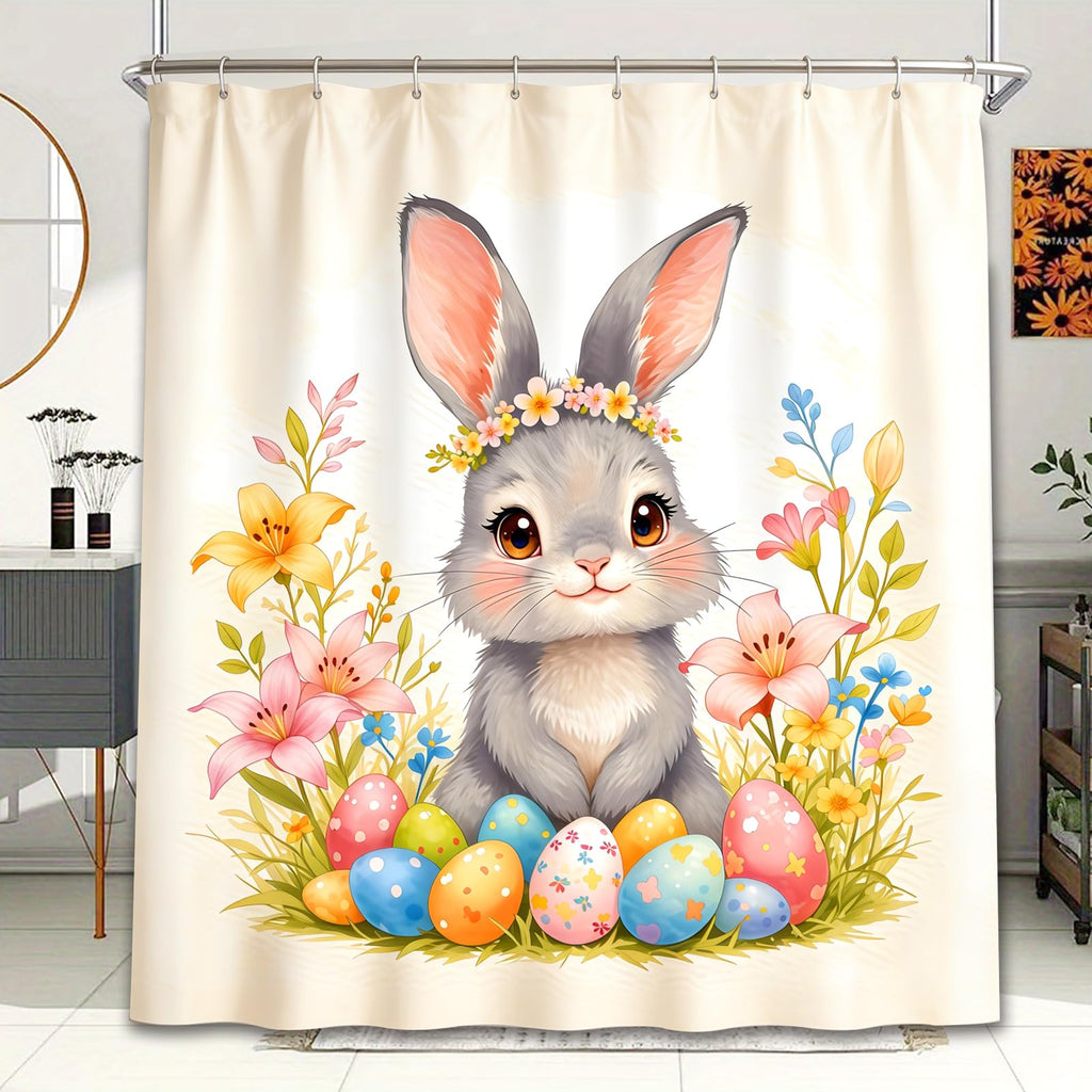 Halloween Shower Curtain Spooky Bathroom Cute Funny Shower Curtains Ghost Shower Curtain 72x72 Inch Waterproof Polyester Insulated Home Decor Set Halloween Bathroom Decor