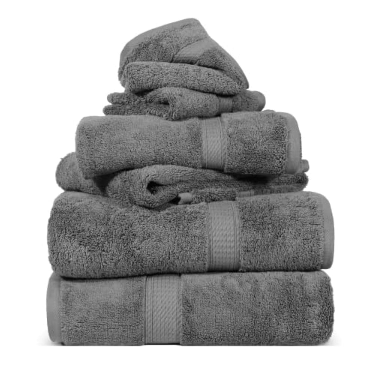 SUPERIOR Egyptian Cotton Plush & Absorbent, Hand Towel Set of 4, Cream