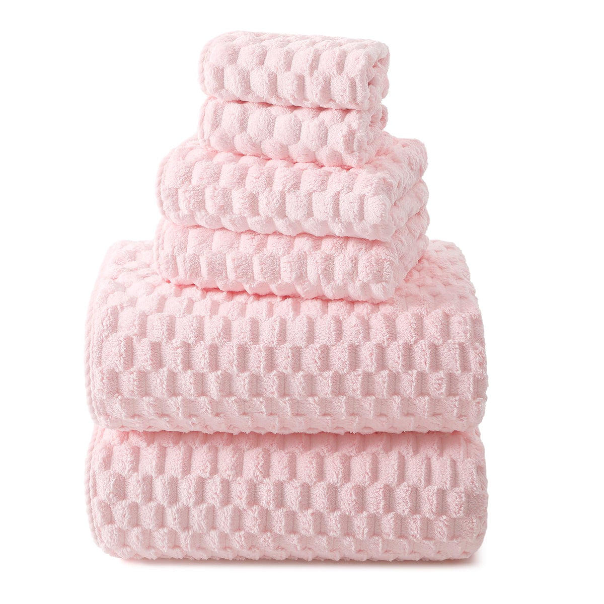 REDKISS 4 Pack Microfiber Bath Towels, Quick Dry, Super Soft, 27"x55"