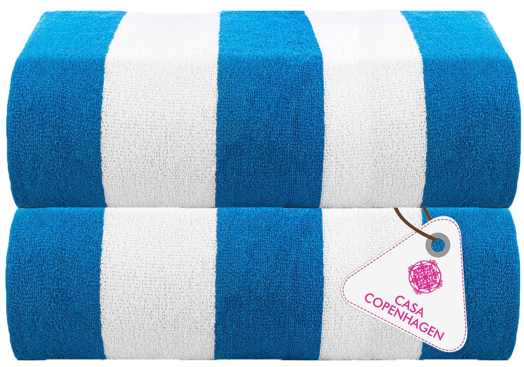 CASA COPENHAGEN 6pcs Bathroom Towel Gift Set, 600GSM, Dark Black
