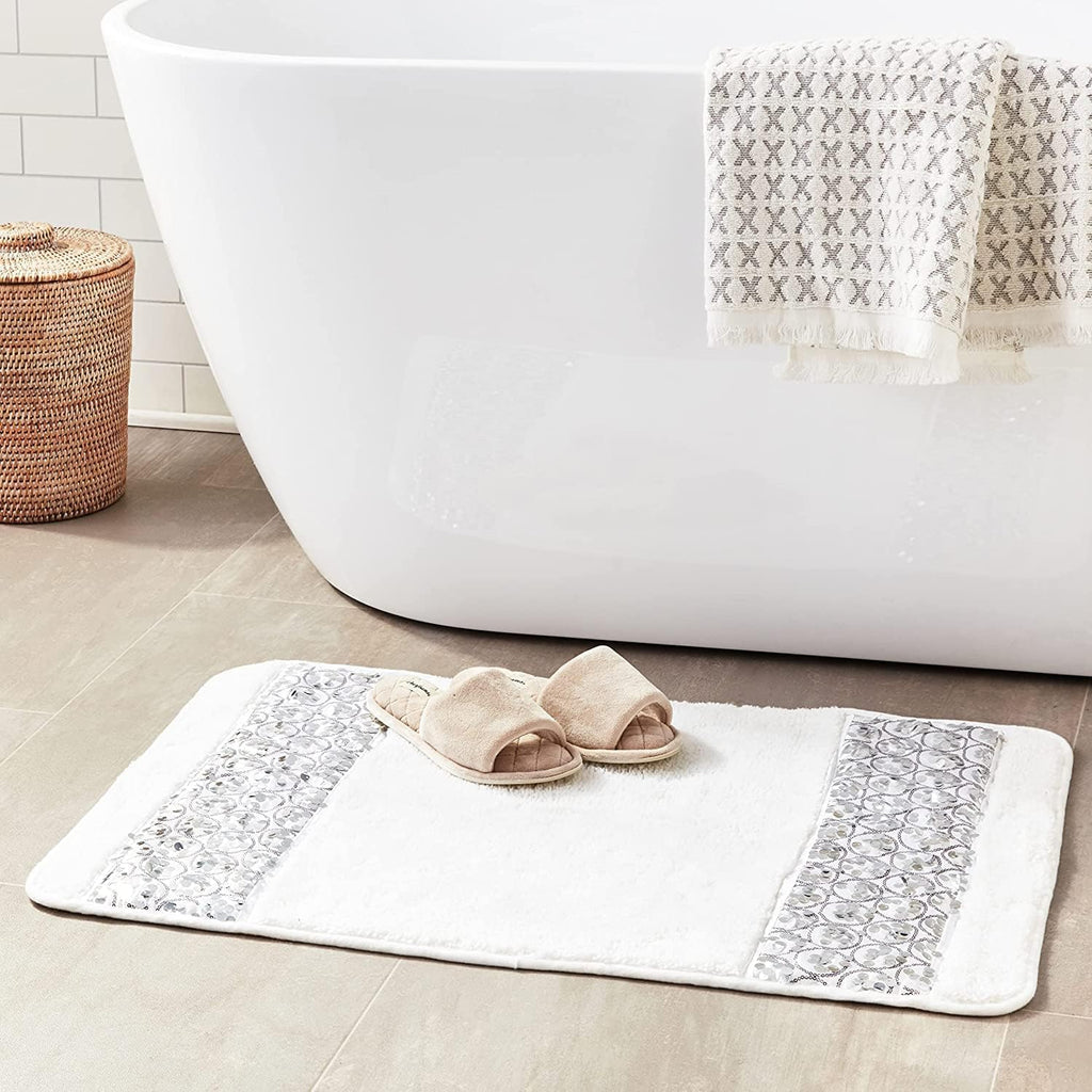 Zahari Home Spindle Modern Bathroom Towel Set - 3 Piece Bath, Hand, and Wash Towels - Classic Luxury Contemporary Decor - Beautiful Gold Unique Design Bath Ensemble