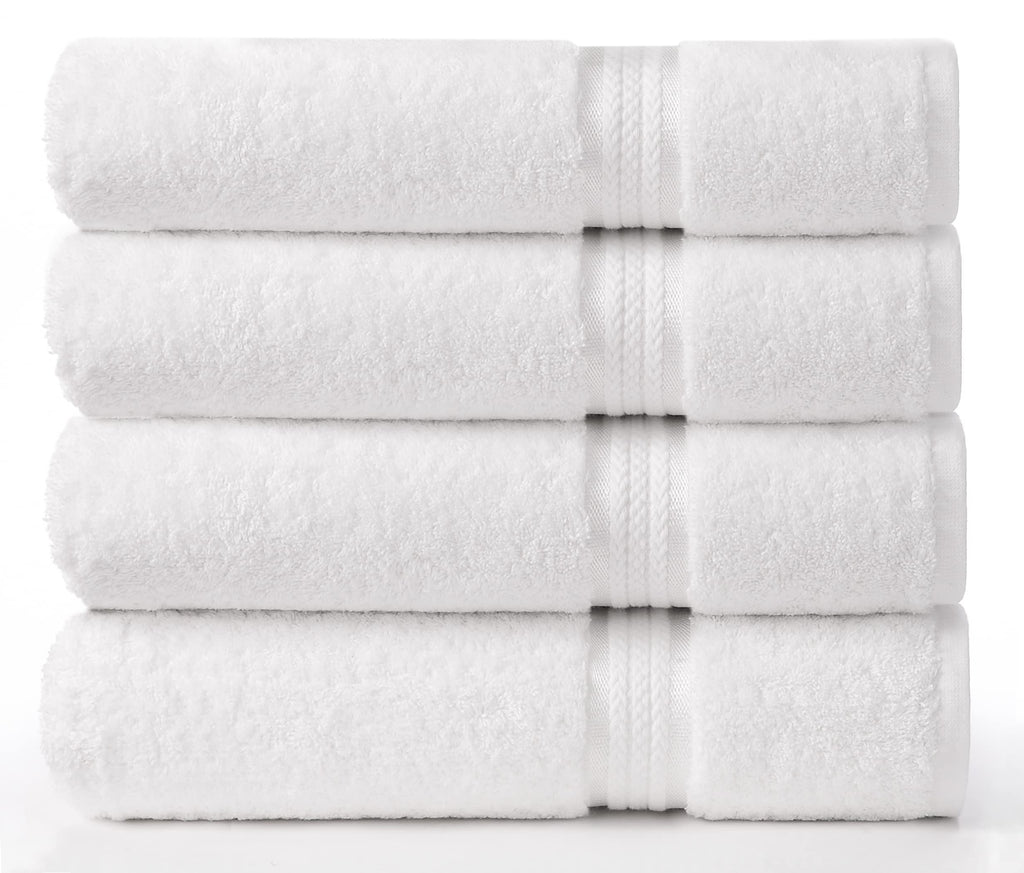 COTTON CRAFT Ultra Soft Hand Towels - 6 Pack 100% Ringspun Cotton Towel Set