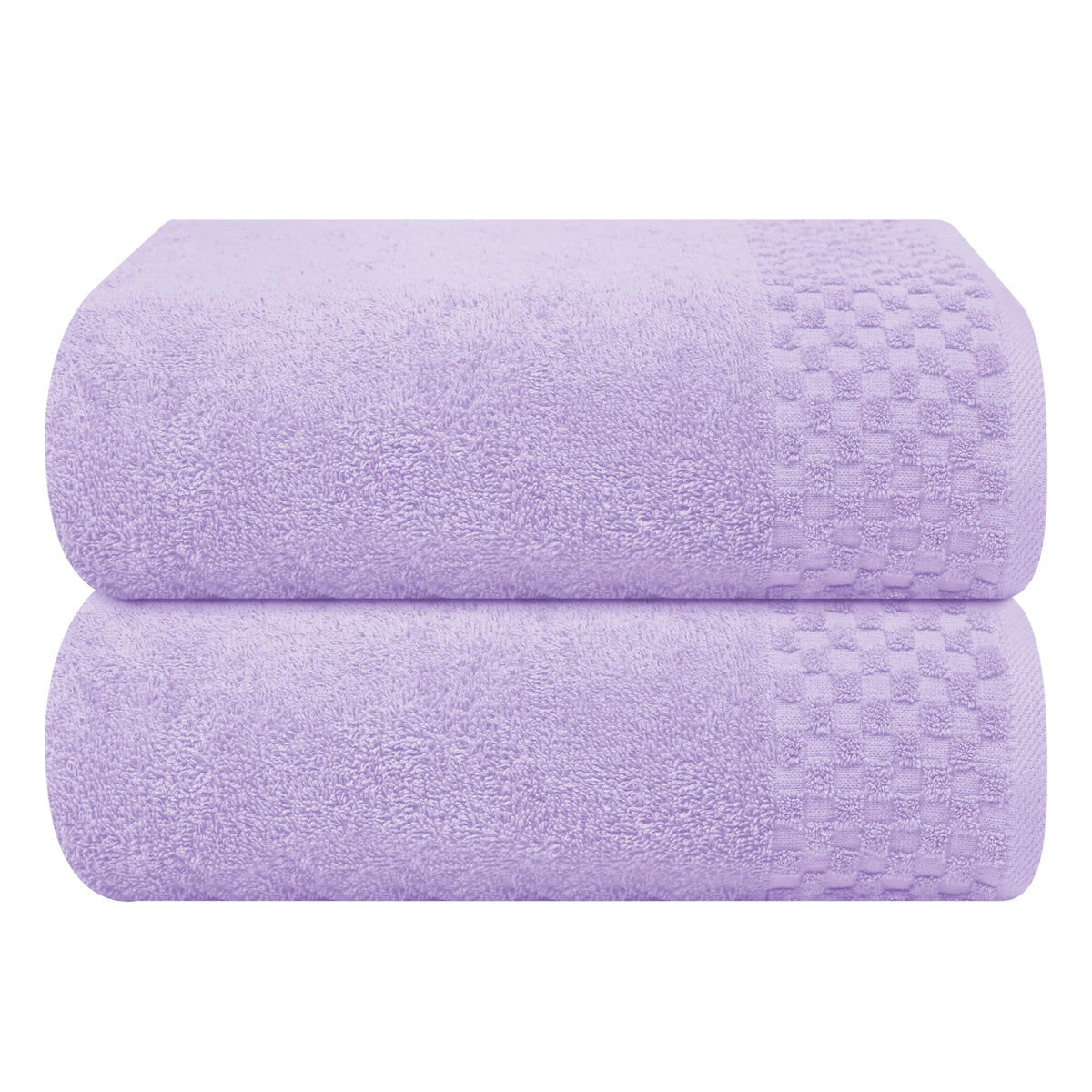 MyOwn Premium Cotton 6 Pack Towel Set for Bathroom, Contains 2 Bath Towels 28x55 inch, 2 Hand Towels 16x24 inch & 2 Wash Coths 12x12 inch, Ideal Everyday use, Compact & Lightweight - Black