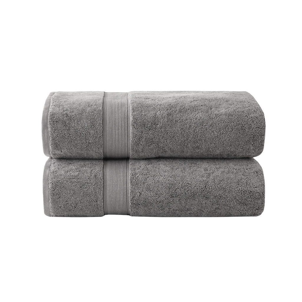 Madison Park 800GSM 100% Cotton Bathroom Bath Towel Set of 8, Cream
