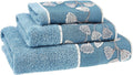 Zahari Home Spindle Modern Bathroom Towel Set - 3 Piece Bath, Hand, and Wash Towels - Classic Luxury Contemporary Decor - Beautiful Gold Unique Design Bath Ensemble