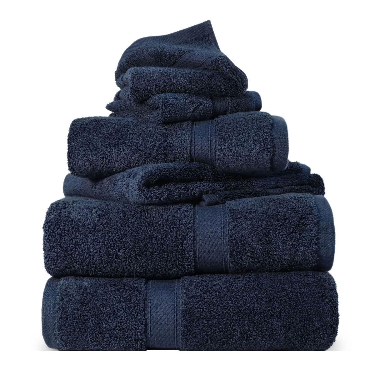 SUPERIOR Egyptian Cotton Plush & Absorbent, Hand Towel Set of 4, Cream