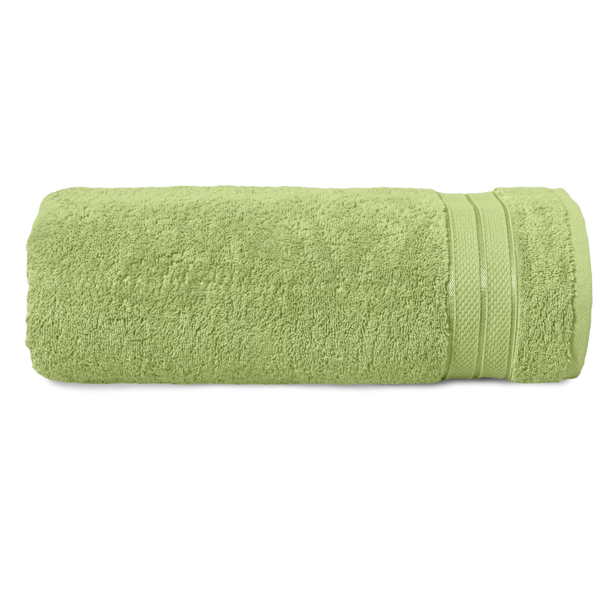 Elegant Comfort Luxury 6-Piece Towel Set, Premium Soft 100% Turkish Cotton, Three Line Popcorn Design 2 Bath Towels, 2 Hand Towels and 2 Washcloths Towel Set-Quick-Drying and Absorbent, Vibrant Orange