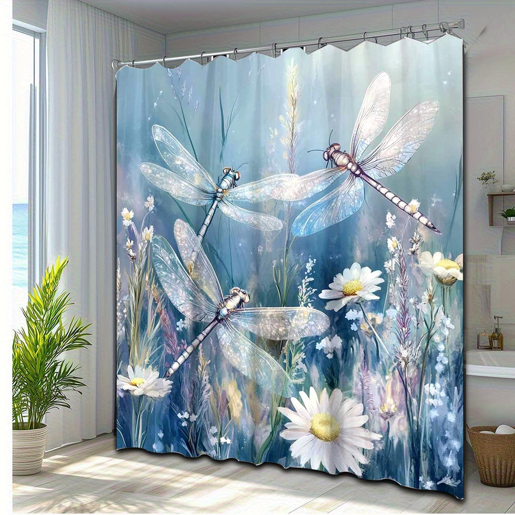 Halloween Shower Curtain Spooky Bathroom Cute Funny Shower Curtains Ghost Shower Curtain 72x72 Inch Waterproof Polyester Insulated Home Decor Set Halloween Bathroom Decor