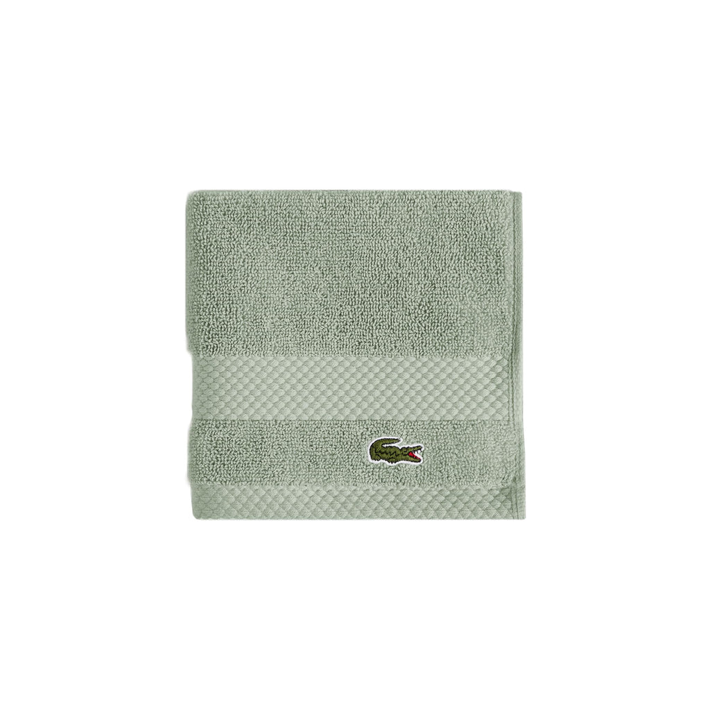 Lacoste Heritage 100% Supima Cotton Bath Towel 30" x 54", Celestial