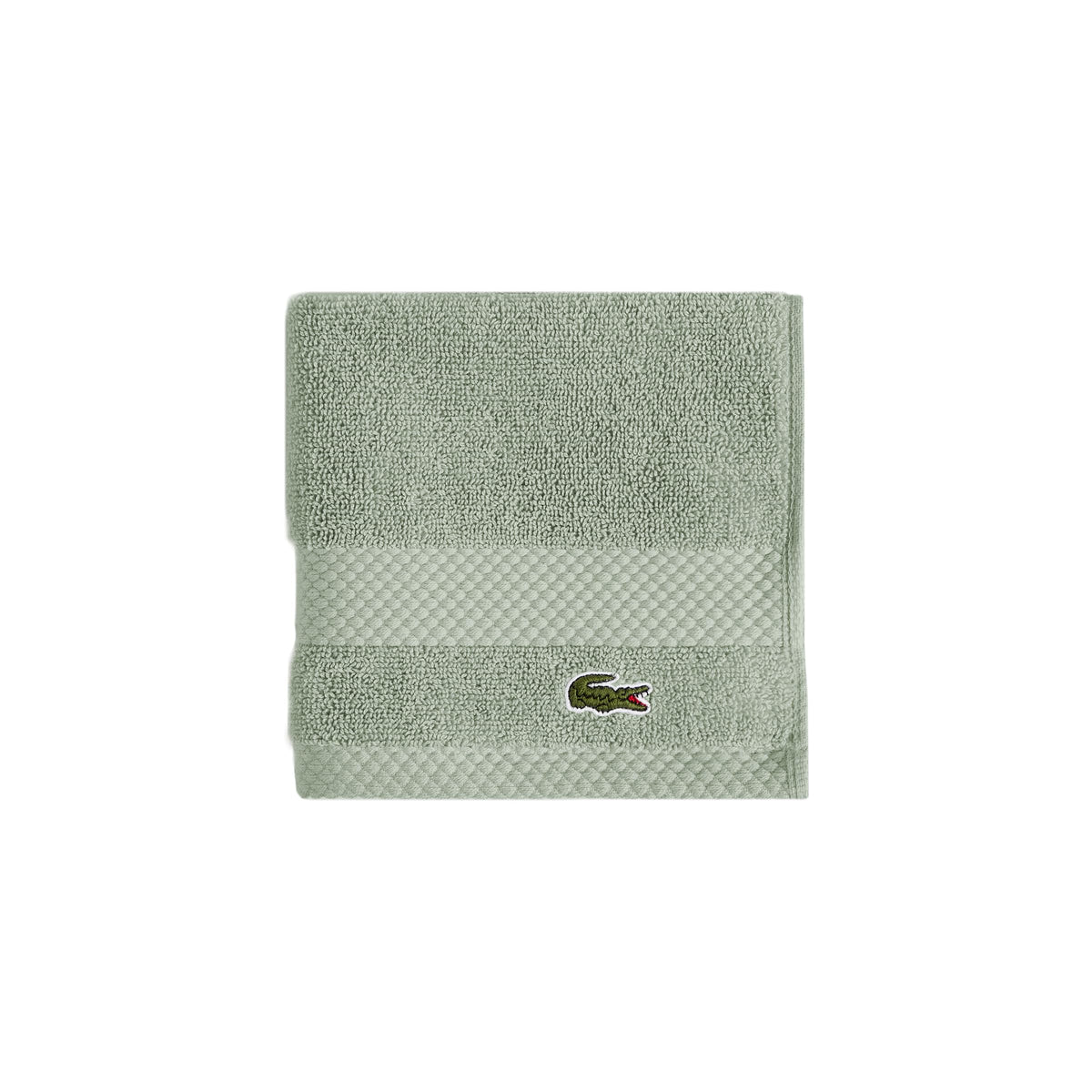 Lacoste Heritage 100% Supima Cotton Bath Towel 30" x 54", Celestial