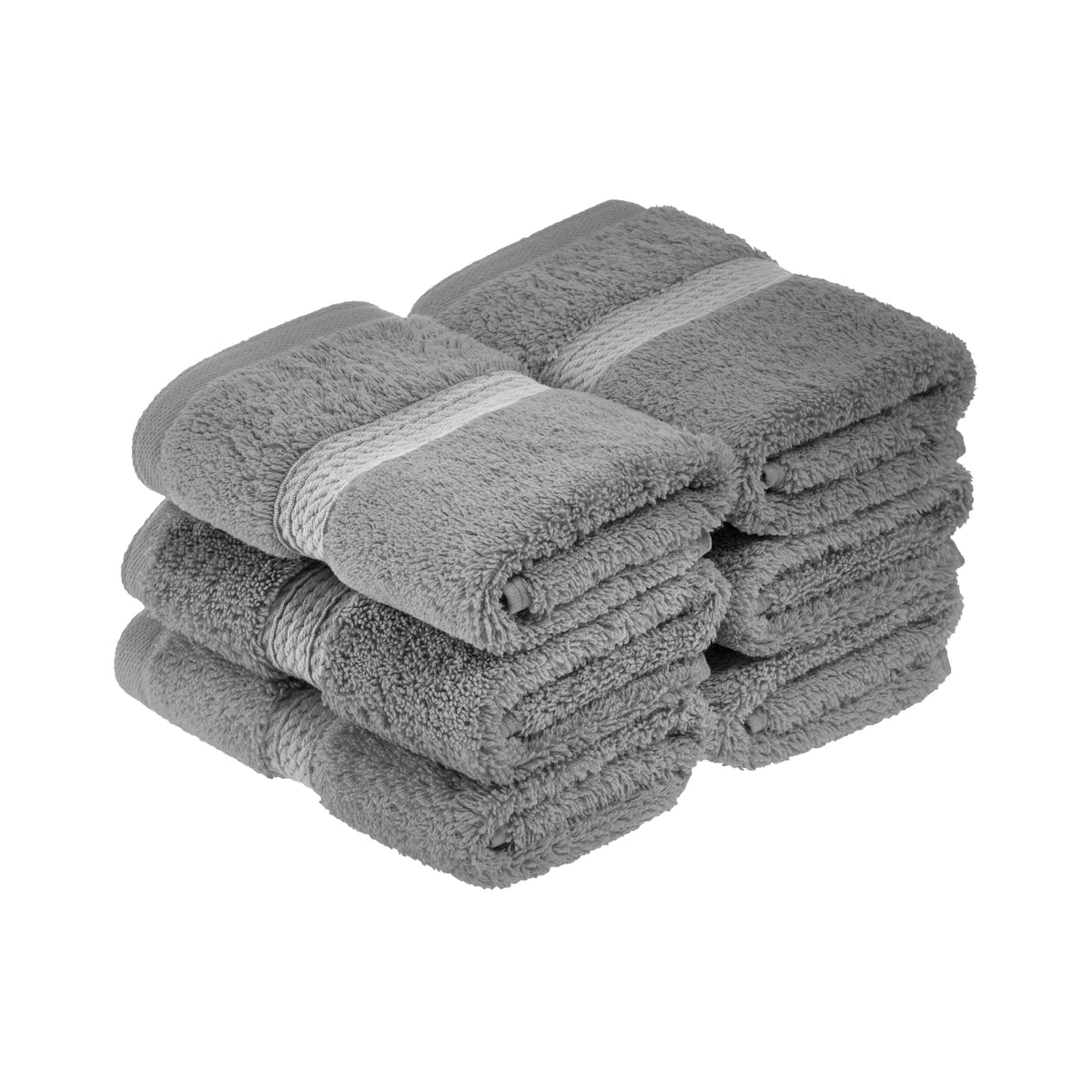 SUPERIOR Egyptian Cotton Plush & Absorbent, Hand Towel Set of 4, Cream
