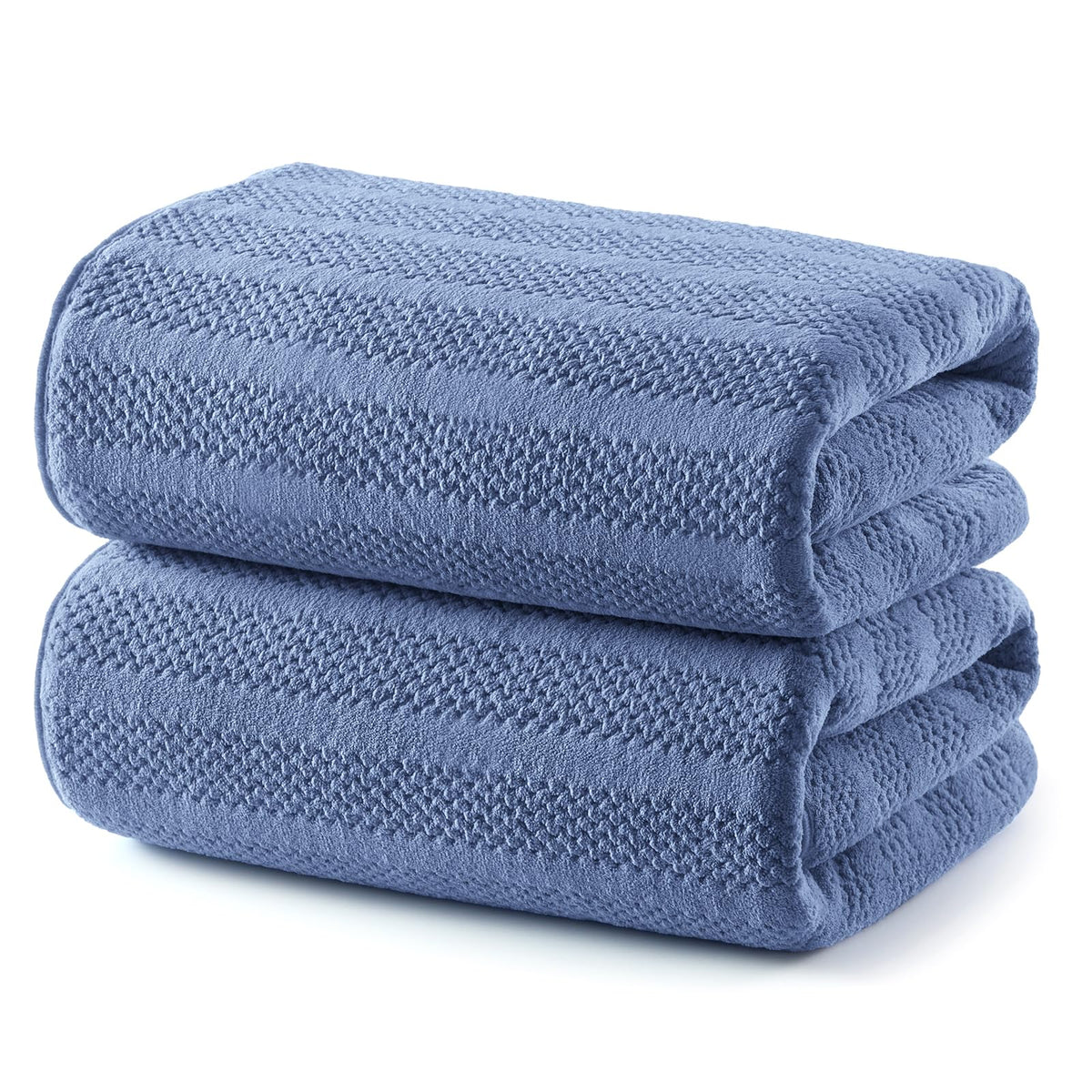 ecolook Microfiber Bath Towels Set of 4, 31 x 63 Inch Extra Large Bath Towel Set, Super Soft & Highly Absorbent, Quick Dry Lightweight Towels for Bathroom, Gym, Spa, Pool & Travel, Gray