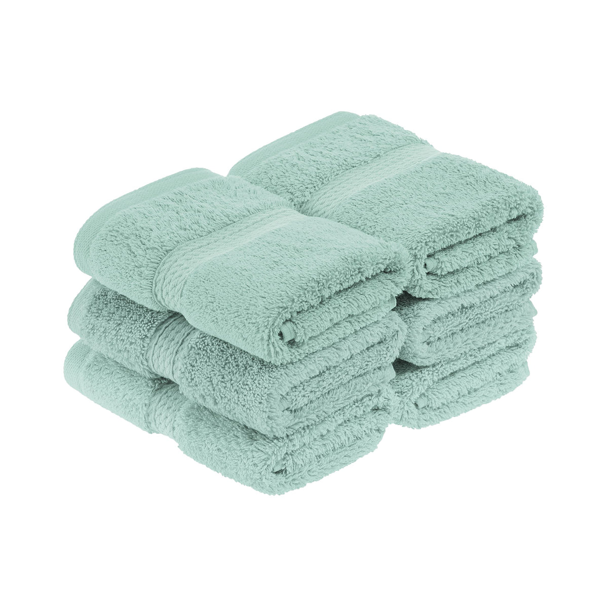 SUPERIOR Egyptian Cotton Plush & Absorbent, Hand Towel Set of 4, Cream