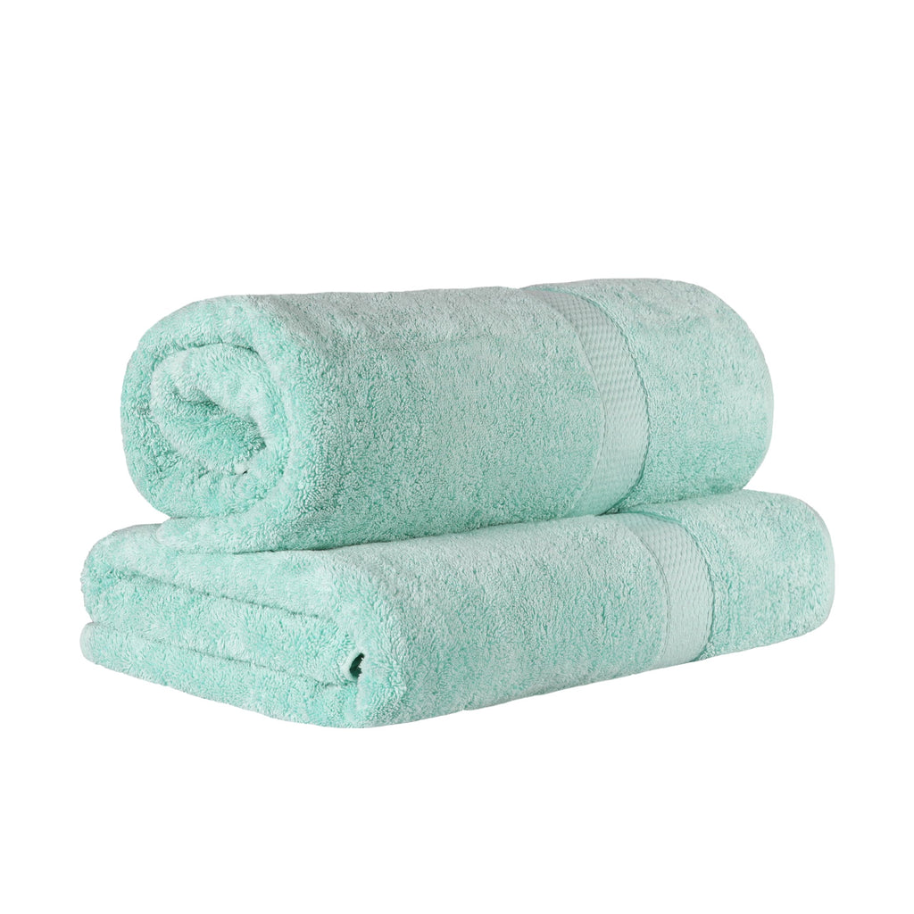 SUPERIOR Egyptian Cotton Plush & Absorbent, Hand Towel Set of 4, Cream