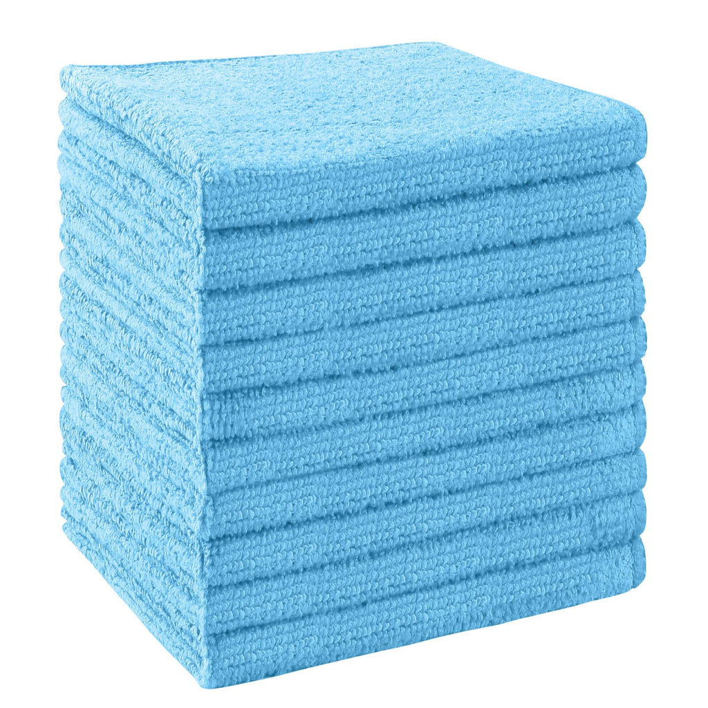 UNIMADE Washcloths Bulk 100 Pack Face Towels (12" x 12"), Highly Soft Wash Cloths and Hand Towels, Fast Drying Multi-Purpose Microfiber Cleansing Cloths for Bathroom, Hotel, Spa, and Salon-Multicolor