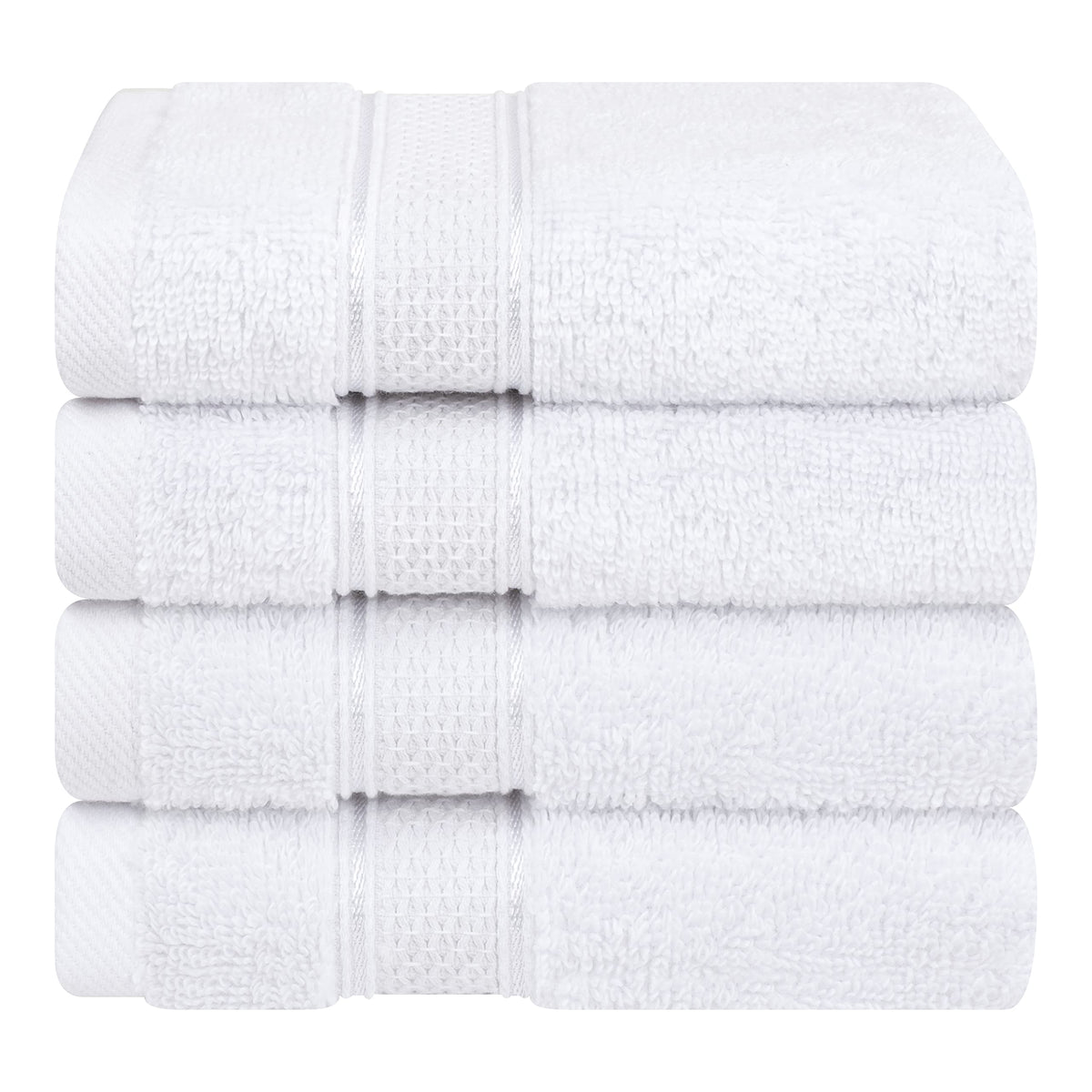 American Soft Linen Salem Turkish Bath Towel Set, 100% Cotton 600 GSM 6 Piece Towels for Bathroom, 2 Bath Towels 2 Hand Towels 2 Washcloths, Navy Blue