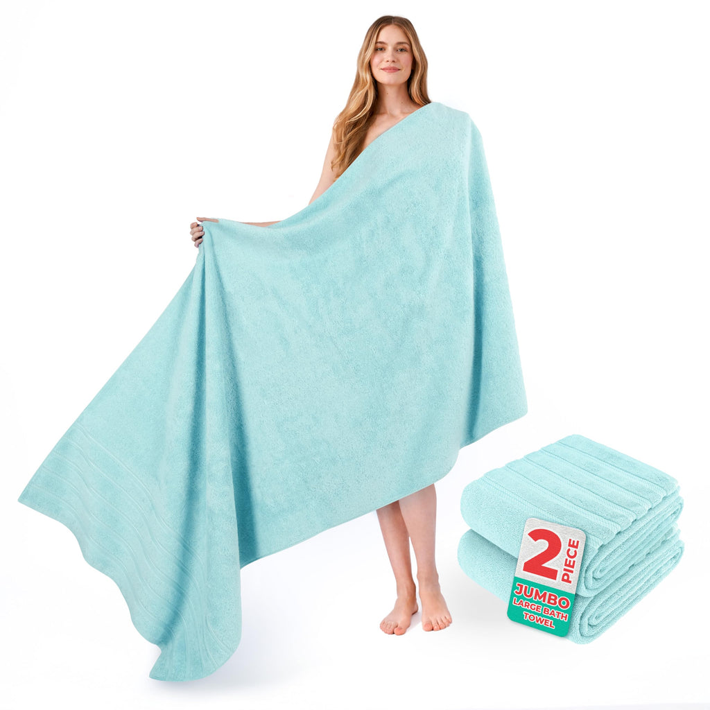 American Soft Linen 100% Cotton Luxury Turkish Towels, 4 PC Bath Towel Set
