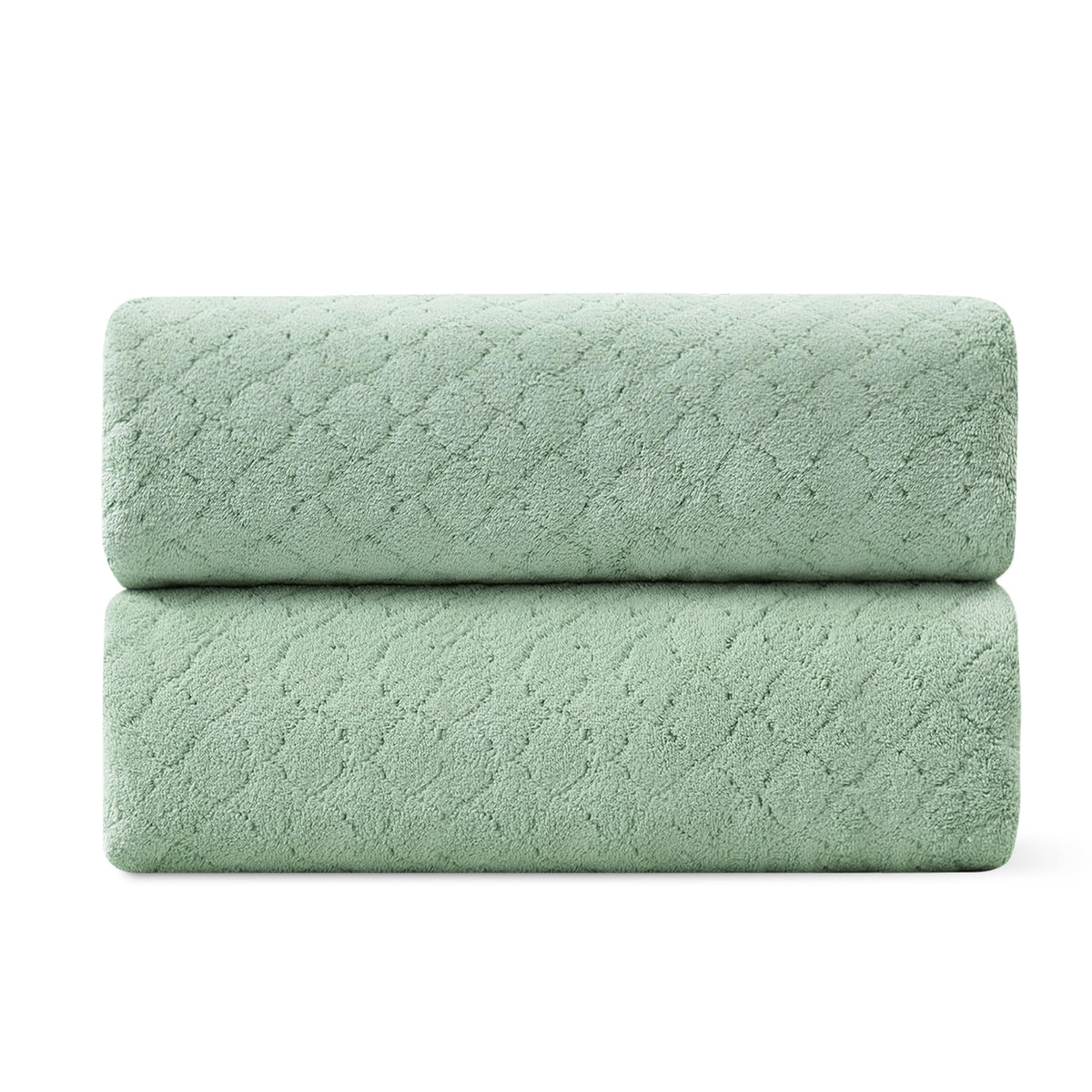 Hailea Luxury Bath Towels Set - 12 Piece (4 Large Bath Towels,4 Hand Towels,4 Washcloths), 100% Microfiber,Extra Absorbent Super Soft & Quick Dry,Complete Family Pack for Bathroom Gym Pool,Camel