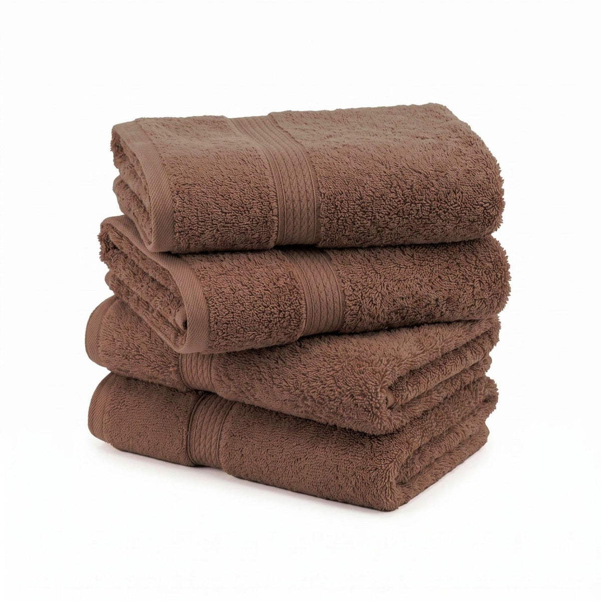 SUPERIOR Egyptian Cotton Plush & Absorbent, Hand Towel Set of 4, Cream