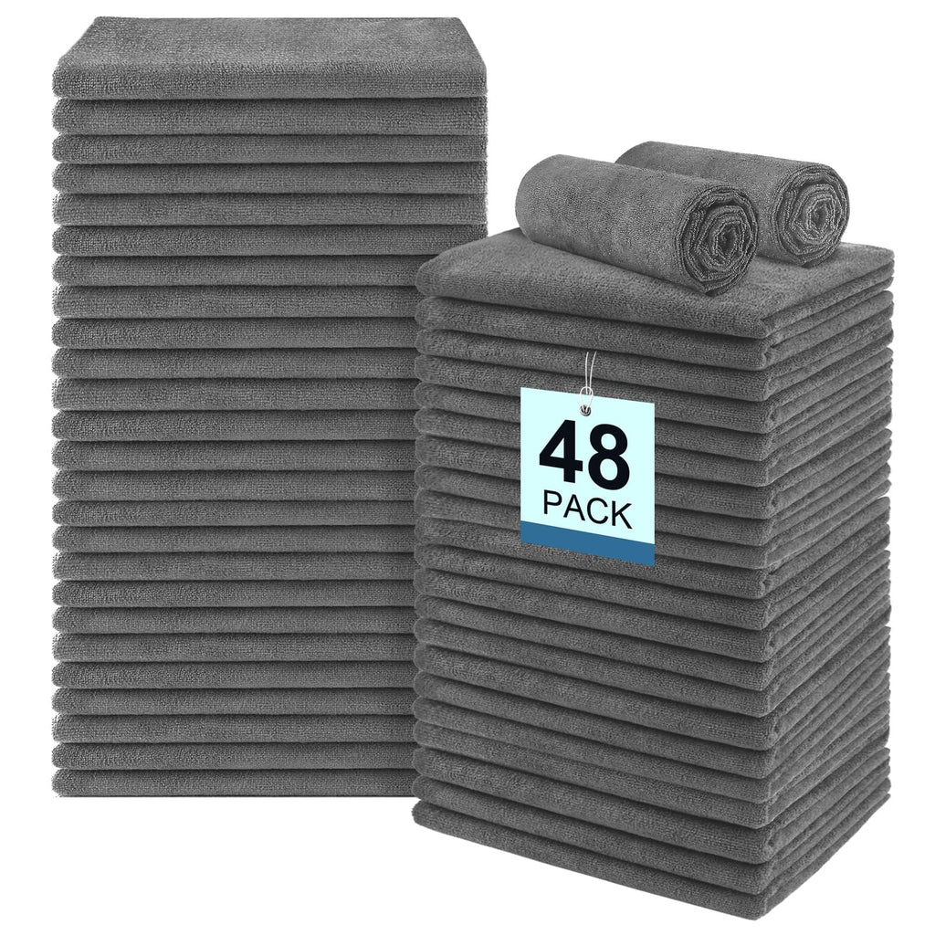 UNIMADE 24 Pack Salon Towels - Highly Absorbent Hand Towels