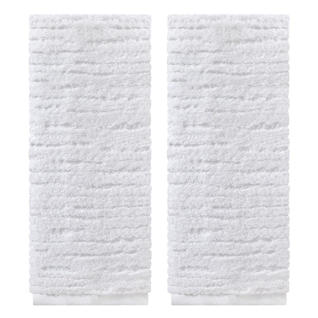 SKL Home CloudSoft Bath Towel Set, 6-Piece, 100% Cotton Luxury, Oatmeal