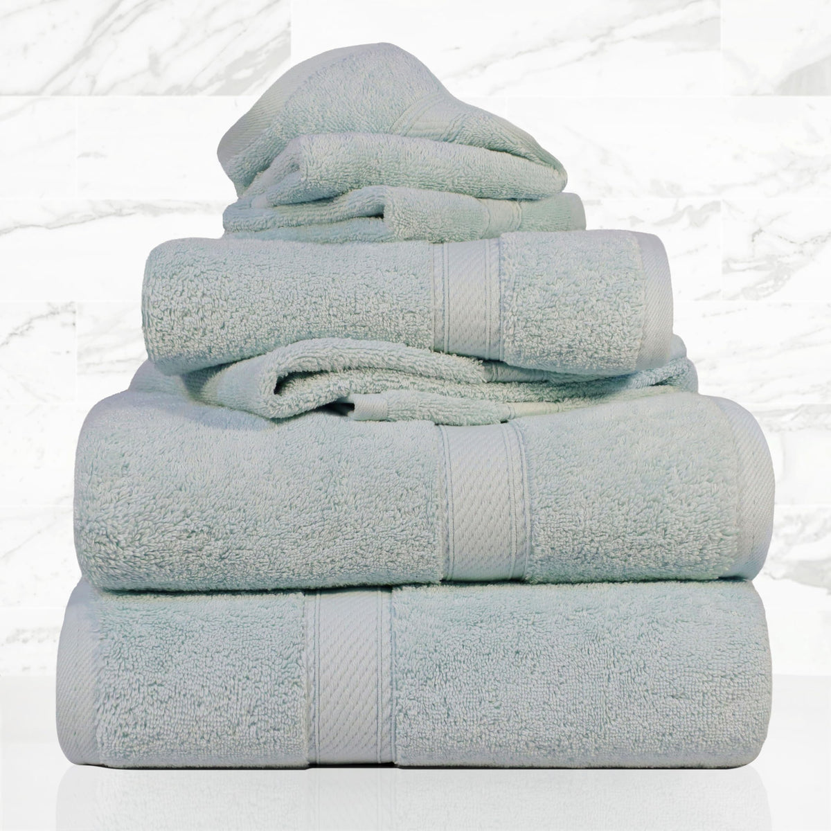 SUPERIOR Egyptian Cotton Plush & Absorbent, Hand Towel Set of 4, Cream